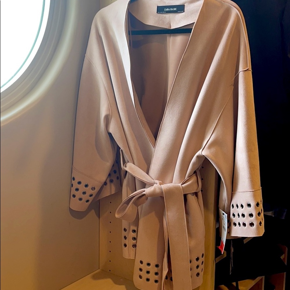 Zara Microsuede Jacket